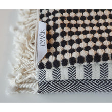 Indlæs billede til gallerivisning Gæstehåndklæde - sort