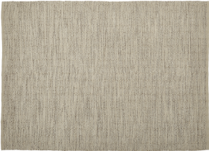 Wool/cotton rug - BRAGI - cream/beige