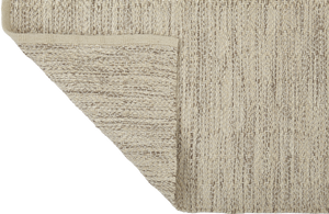 Wool/cotton rug - BRAGI - cream/beige