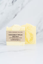 Indlæs billede til gallerivisning Coconut Milk &amp; Clay Organic Bar Soap
