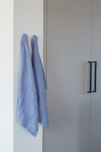 Indlæs billede til gallerivisning Light Blue Organic Cotton Kitchen Towel Double Muslin
