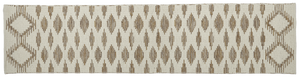 Wool/cotton rug - IDUN - cream/caramel