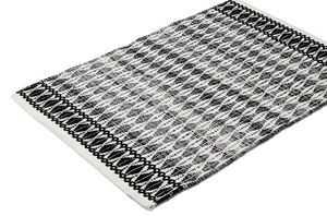 PET mat - SAMI - Black/grey/ecru