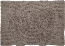 Indlæs billede til gallerivisning Shaggy woolen rug - SWIRL - grey
