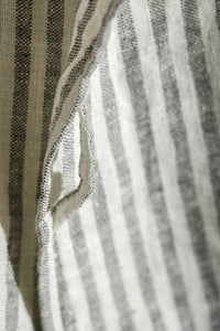 Strandhåndklæde - Grey stripes