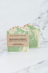 Winter Forest Salt Bar Soap