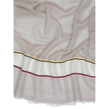 Indlæs billede til gallerivisning Tørklæde - Pashmina uld - Sand farvet

