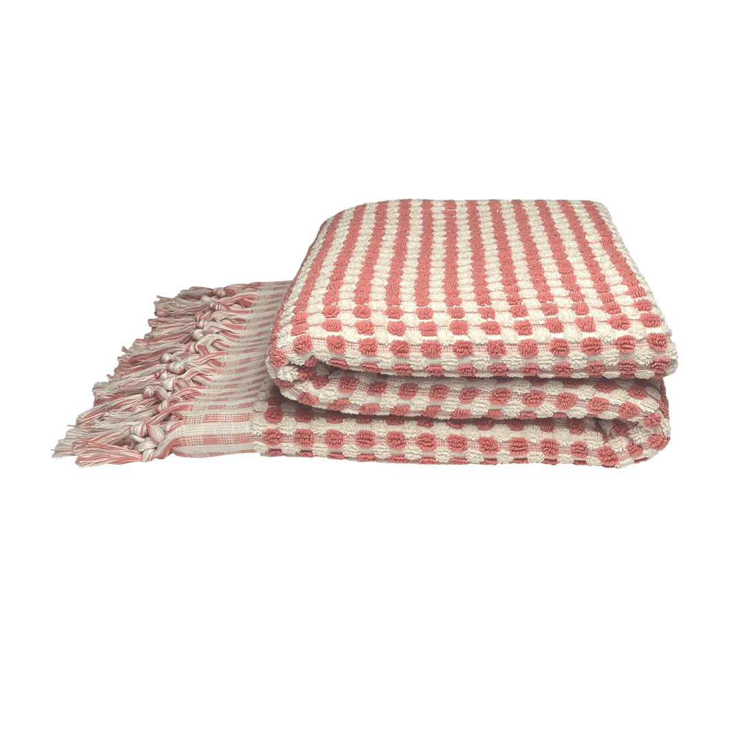 Badehåndklæde - rosa