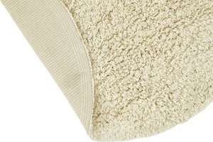 Round rug SHAGGY I organic cotton